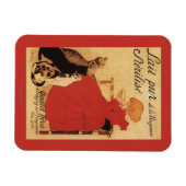 Vingeanne Milk Girl mit Katzen Magnet (Horizontal)