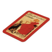 Vingeanne Milk Girl mit Katzen Magnet (Linke Seite)