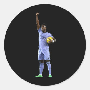 Vinicius Junior Runder Aufkleber