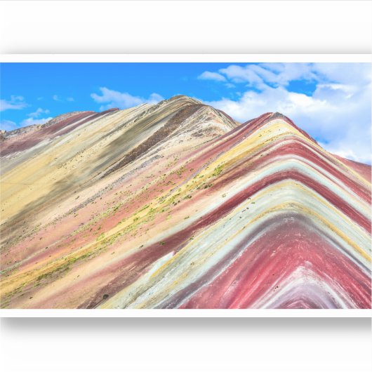 Vinicunca Aufkleber (Vorderseite)