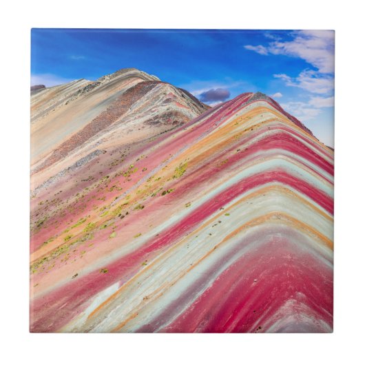 Vinicunca Peru Fliese (Vorderseite)