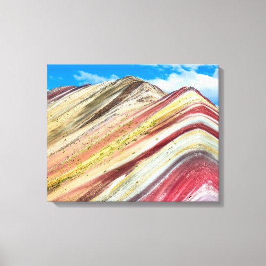 Vinicunca Peru Leinwanddruck (Vorderseite)