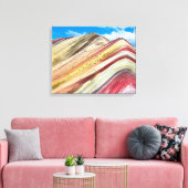 Vinicunca Peru Leinwanddruck (Insitu (Wohnzimmer))