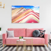 Vinicunca Peru Leinwanddruck (Insitu (Wohnzimmer))