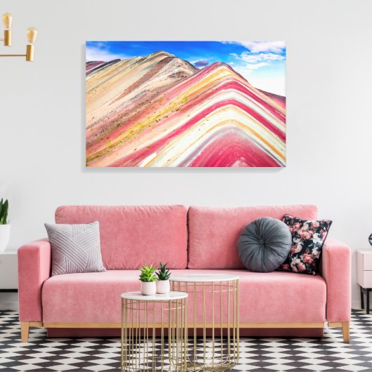 Vinicunca Peru Leinwanddruck (Insitu (Wohnzimmer))