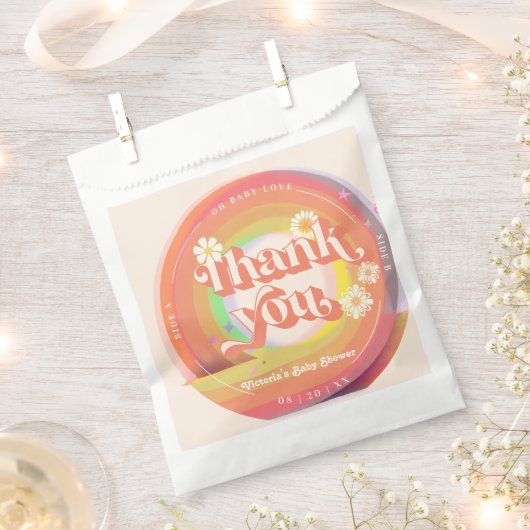 Vinil Grovy Babydusche Geschenktütchen (Ausgeschnitten)