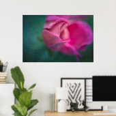 Vining Geranium Bud, Digitally Altered Poster (Heimbüro)