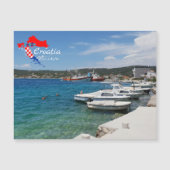 Vinišće, Kroatien | Dalmatien | Adria Magnetkarte (Vorderseite)