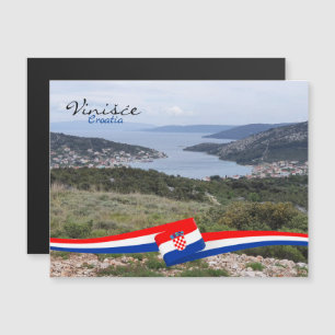 Vinišće, Kroatien Dalmatien Adria Magnetkarte