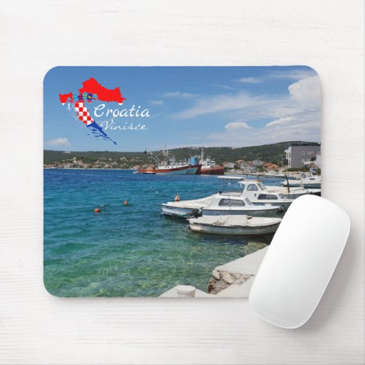 Vinišće, Kroatien | Dalmatien | Adria Mousepad (Mit Mouse)