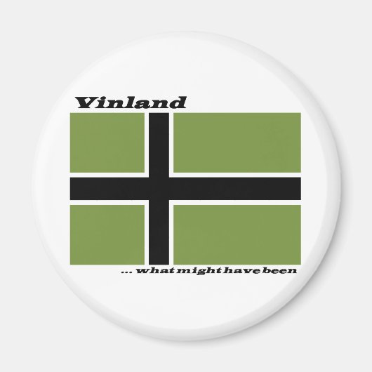 Vinland Flag - Was hätte sein können Magnet (Vorne)