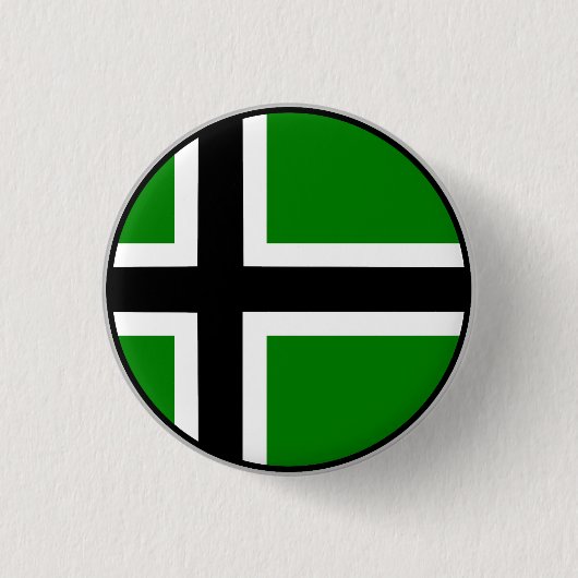Vinland-Flagge Button (Vorderseite)
