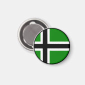 Vinland-Flagge Magnet (Vorderseite/Rückseite)