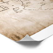 Vinland Map Poster (Ecke)