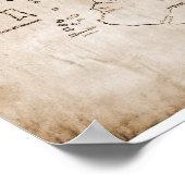 Vinland Map Poster (Ecke)