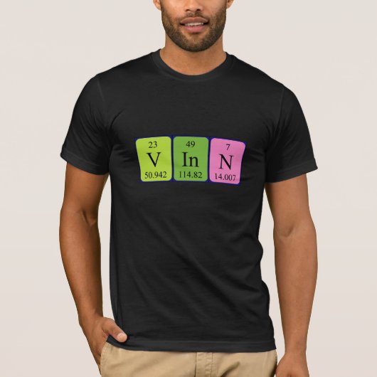 Vinn Periodenname Shirt (Vorderseite)