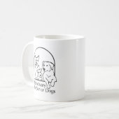 Vinnie Besuchshund Kaffeetasse (Vorderseite Links)