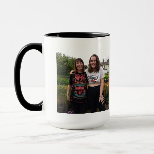 Vinnie's Kleine Lieben bearbeitbare Tasse (Links)