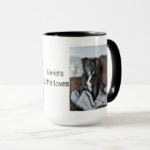 Vinnie's Kleine Lieben bearbeitbare Tasse (VorderseiteRechts)