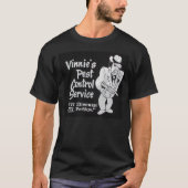 Vinnies Plage-Kontrolle T-Shirt (Vorderseite)