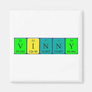 Vinny Periodenmagnet Magnet