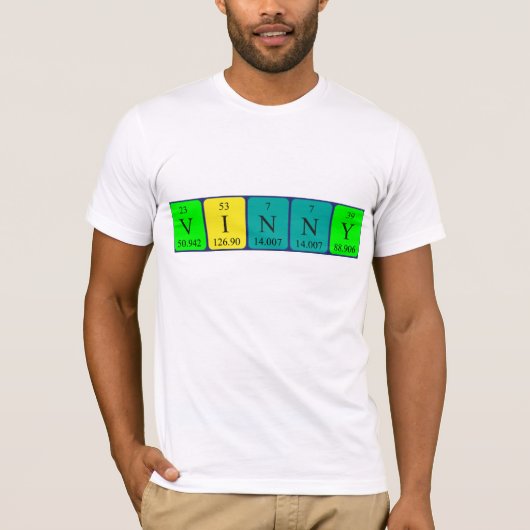 Vinny Periodenname Shirt (Vorderseite)