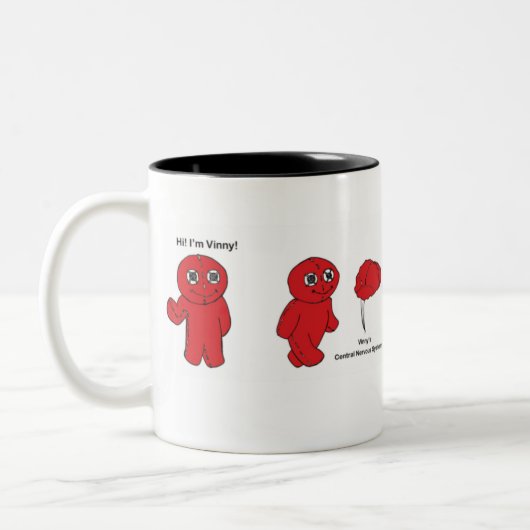 Vinny Voodoo Tasse (Links)