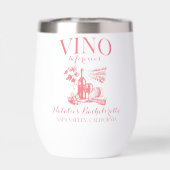 Vino Before Vows Bach Custom Weinkeller Bacheloret (Rückseite)