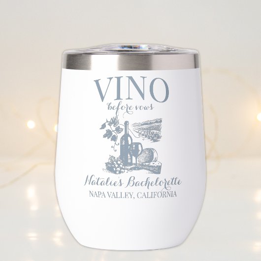 Vino Before Vows Bach Custom Weinkeller Bacheloret