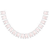 Vino Before Vows Bachelorette / Brautparty Wimpelkette (Alle)