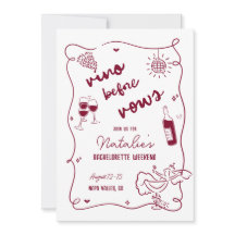 Vino Before Vows Bachelorette Schifffahrt & Einlad