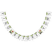 Vino Before Vows Brautparty Wimpelkette (Alle)