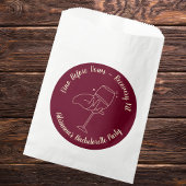 Vino Before Vows Erholung Kit Bachelorette Geschenktütchen