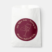 Vino Before Vows Erholung Kit Bachelorette Geschenktütchen (Vorderseite)