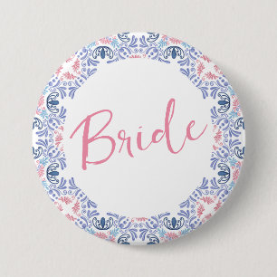 Vino Before Vows Wein Junggesellinnen-Abschiedspar Button