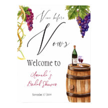 Vino Before Vows Weinkellerei Brautparty Willkomme