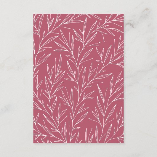 Vino Before Vows Weinverkostung Brautparty Dankeskarte (Rückseite)