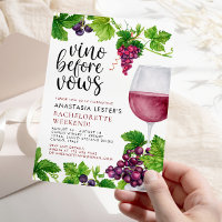 Vino Before Vows Wine Junggeselinnen-Abschied