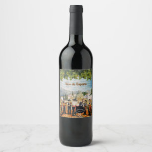 Vino de España Weinetikett