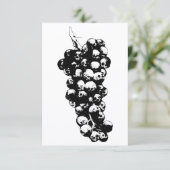 vino de la muerte einladung (Stehend Vorderseite)