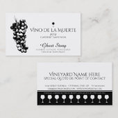 vino de la muerte punch treuekarte (Vorne/Hinten)