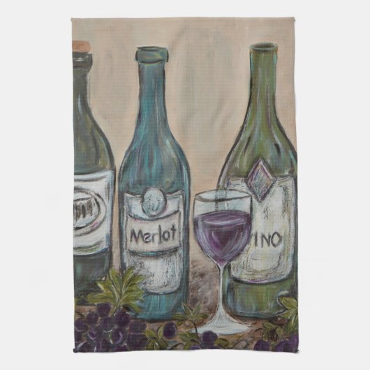 Vino II Küchentücher (Vertikal)