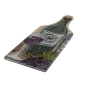 Vino III Weinflasche mit Formteil Schneidebrett (Ecke)