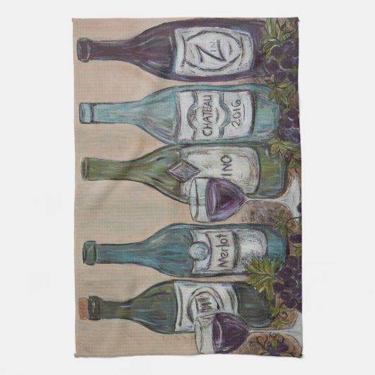 Vino Küchen Handtücher (Vertikal)