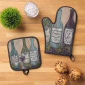 Vino Ofenhandschuh & Topflappen-Set (Oben Unten)