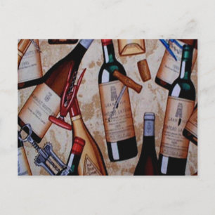 Vino Postkarte