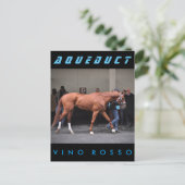 Vino Rosso - Todd Pletcher Postkarte (Stehend Vorderseite)