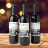 Vino Salute Tempo e longa vita weinlabel Weinetikett