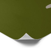 Vino Veritas benutzerdefiniertes Poster (Ecke)