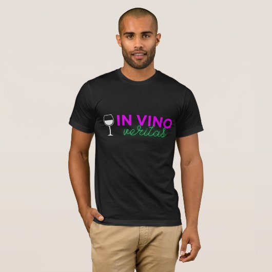 Vino Veritas T - Shirt (Vorne ganz)